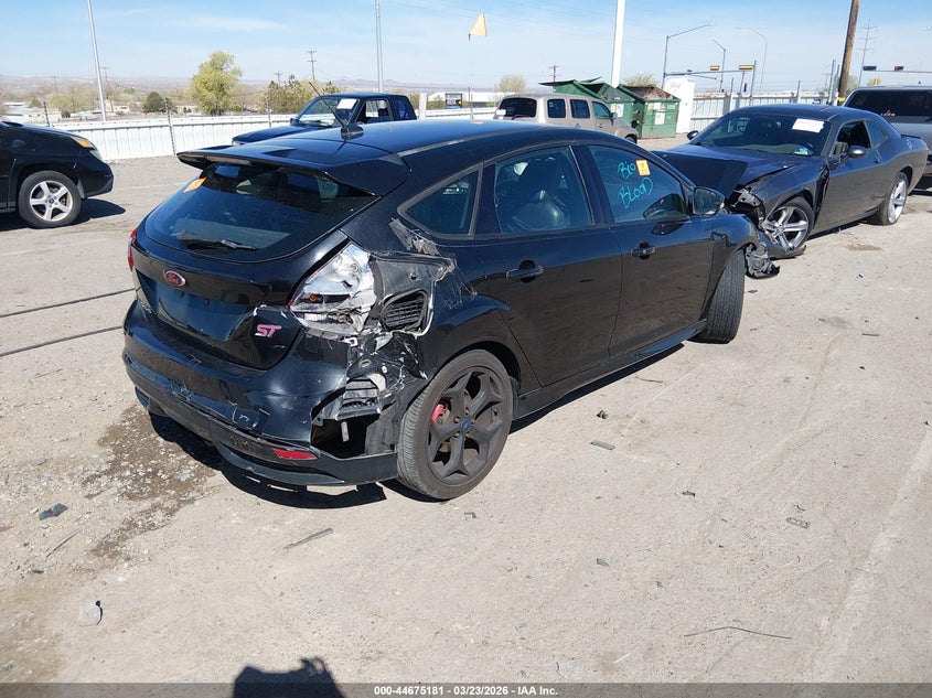 2014 Ford Focus st VIN 1FADP3L92EL243782 IAAI salvage auction — FRONT & REAR, Salvage (New Mexico), sold $200 on 2026-07-06 (photo 4)