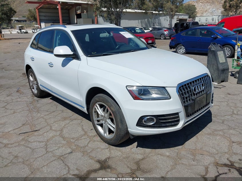 2015 Audi Q5 VIN WA1LFAFP6FA097594 IAAI salvage auction — LEFT FRONT, Salvage Title, sold $2,400 on 2026-07-07 (photo 1)
