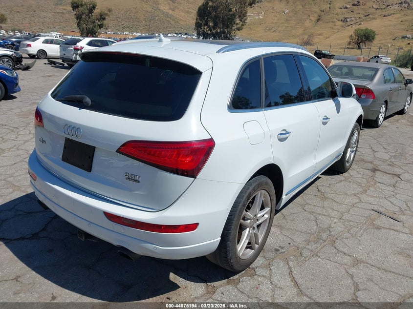 2015 Audi Q5 VIN WA1LFAFP6FA097594 IAAI salvage auction — LEFT FRONT, Salvage Title, sold $2,400 on 2026-07-07 (photo 4)