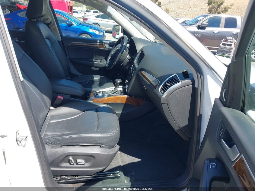 2015 Audi Q5 VIN WA1LFAFP6FA097594 IAAI salvage auction — LEFT FRONT, Salvage Title, sold $2,400 on 2026-07-07 (photo 5)