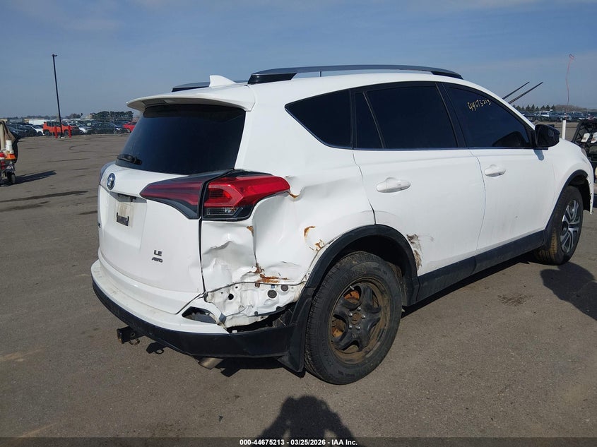 2017 Toyota Rav 4 VIN JTMBFREV2HJ108271 IAAI salvage auction — RIGHT REAR, Salvage (Minnesota), sold $3,850 on 2026-07-27 (photo 6)
