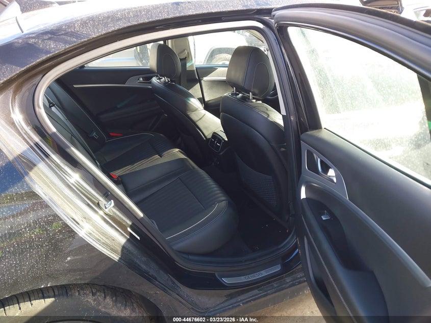 2019 Genesis G70 VIN KMTG54LE4KU042943 IAAI salvage auction — FRONT END, Salvage (Illinois), sold $3,600 on 2026-07-07 (photo 8)