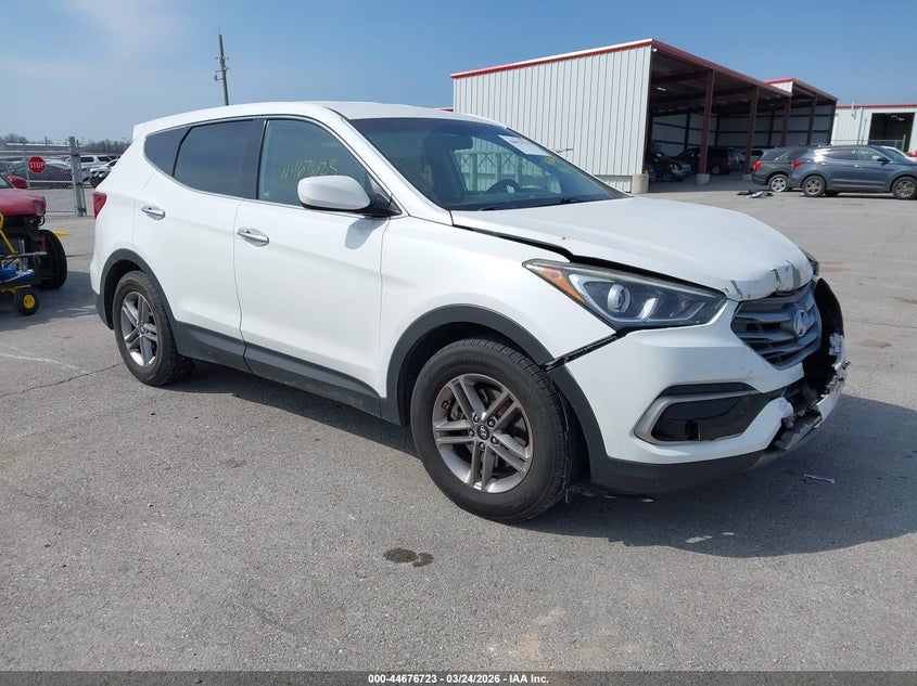 2017 Hyundai Santa fe VIN 5XYZT3LB7HG414377 IAAI salvage auction — FRONT END, Clear (Missouri), sold $1,675 on 2026-07-23 (photo 1)