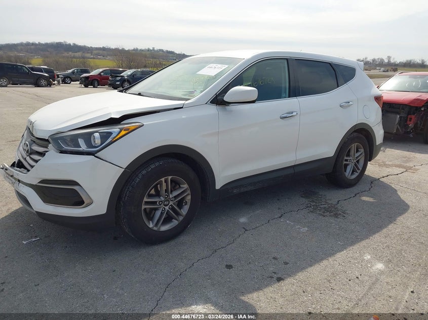2017 Hyundai Santa fe VIN 5XYZT3LB7HG414377 IAAI salvage auction — FRONT END, Clear (Missouri), sold $1,675 on 2026-07-23 (photo 2)