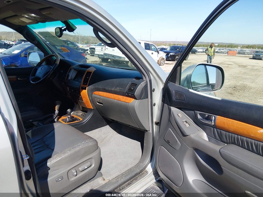 2005 Lexus Gx VIN JTJBT20X550078125 IAAI salvage auction — FRONT END, Clear (Oklahoma), sold $2,550 on 2026-07-26 (photo 5)