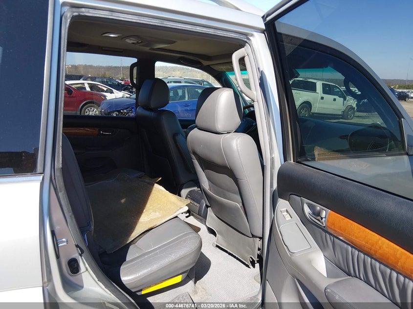 2005 Lexus Gx VIN JTJBT20X550078125 IAAI salvage auction — FRONT END, Clear (Oklahoma), sold $2,550 on 2026-07-26 (photo 8)