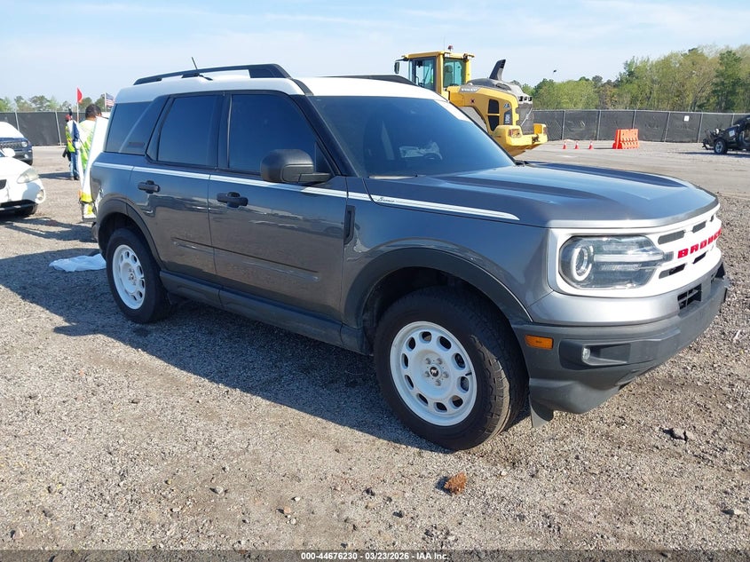 2024 Ford Bronco sport VIN 3FMCR9G61RRF72642 IAAI salvage auction — REAR END, Salvage Title, sold $8,200 on 2026-07-26 (photo 1)