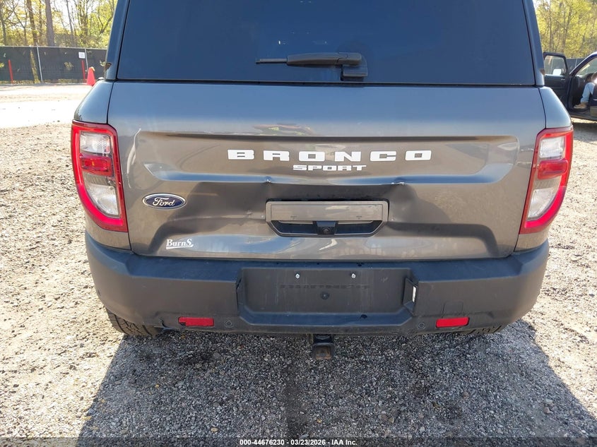 2024 Ford Bronco sport VIN 3FMCR9G61RRF72642 IAAI salvage auction — REAR END, Salvage Title, sold $8,200 on 2026-07-26 (photo 6)