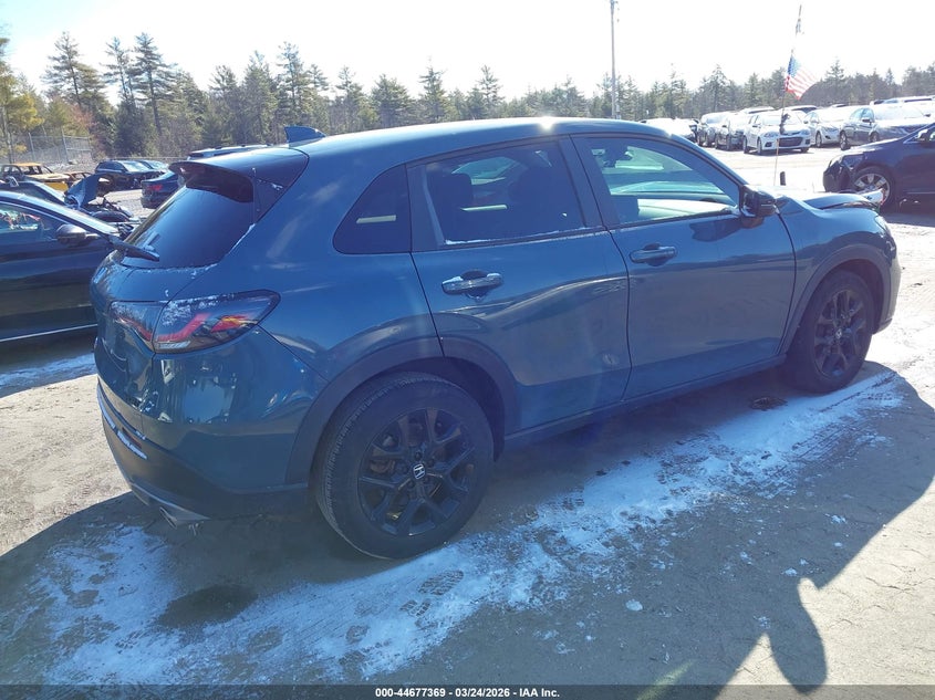 2023 Honda Hr-v VIN 3CZRZ2H52PM702119 IAAI salvage auction — LEFT FRONT, Salvage (Massachusetts), sold $4,950 on 2026-07-17 (photo 4)