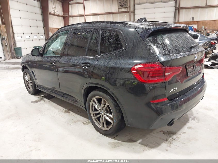 2021 BMW X3 VIN 5UXTY5C03M9G11917 IAAI salvage auction — FRONT END, Wait Title, sold $14,100 on 2026-07-29 (photo 3)