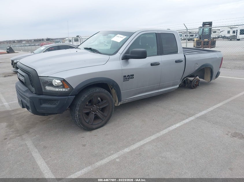 2022 Ram 1500 VIN 1C6RR7GG6NS225602 IAAI salvage auction — SIDE, Wait Title, sold $2,800 on 2026-07-12 (photo 2)