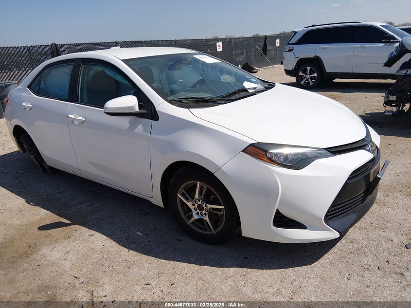 2017 Toyota Corolla VIN 5YFBURHE5HP611676 IAAI salvage auction — LEFT SIDE, Wait Title, sold $1,100 on 2026-07-28 (photo 1)