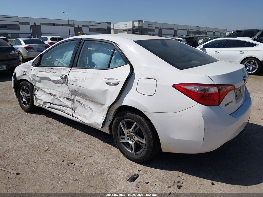 2017 Toyota Corolla VIN 5YFBURHE5HP611676 IAAI salvage auction — LEFT SIDE, Wait Title, sold $1,100 on 2026-07-28 (photo 3)