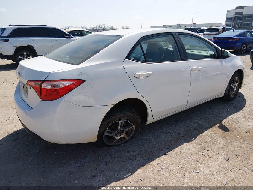 2017 Toyota Corolla VIN 5YFBURHE5HP611676 IAAI salvage auction — LEFT SIDE, Wait Title, sold $1,100 on 2026-07-28 (photo 4)