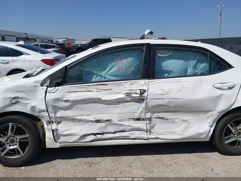 2017 Toyota Corolla VIN 5YFBURHE5HP611676 IAAI salvage auction — LEFT SIDE, Wait Title, sold $1,100 on 2026-07-28 (photo 6)