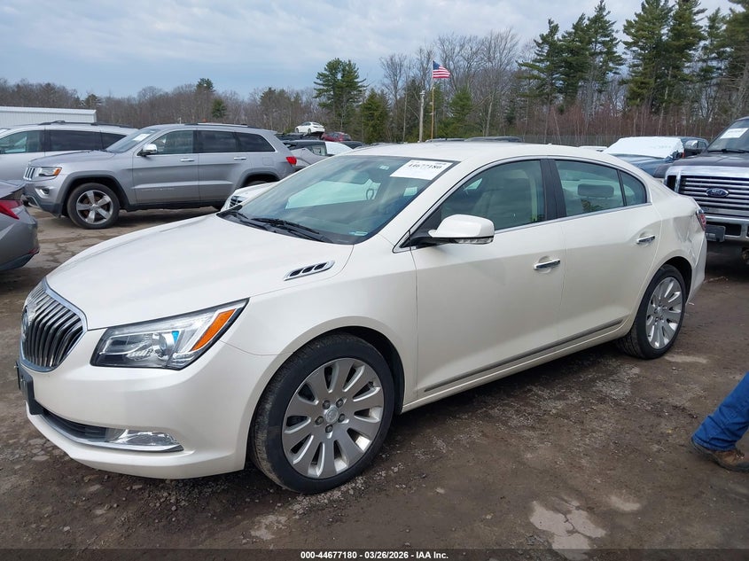 2014 Buick Lacrosse VIN 1G4GC5G39EF275448 IAAI salvage auction — LEFT REAR, Wait Title, sold $725 on 2026-07-10 (photo 2)
