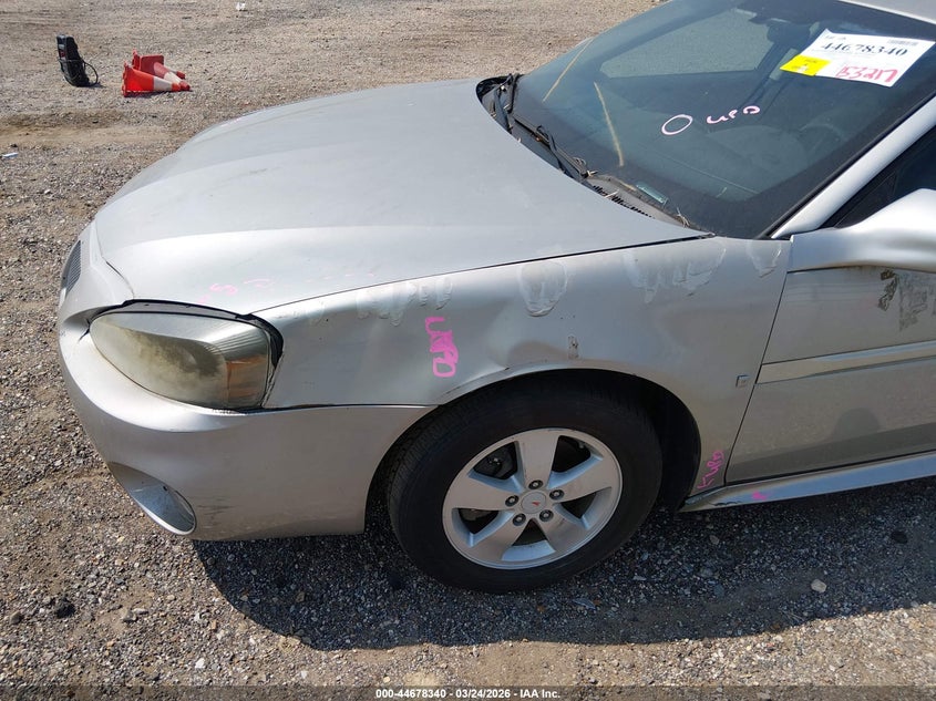 2007 Pontiac Grand prix VIN 2G2WP552071106853 IAAI salvage auction — LEFT & RIGHT, Salvage (Texas), sold $250 on 2026-07-18 (photo 6)