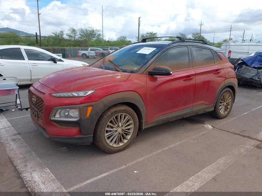 2019 Hyundai Kona VIN KM8K22AA4KU330592 IAAI salvage auction — WATER/FLOOD, Wait Title, sold $25 on 2026-07-28 (photo 2)