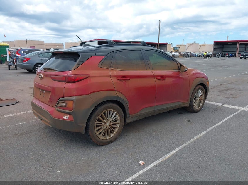 2019 Hyundai Kona VIN KM8K22AA4KU330592 IAAI salvage auction — WATER/FLOOD, Wait Title, sold $25 on 2026-07-28 (photo 4)