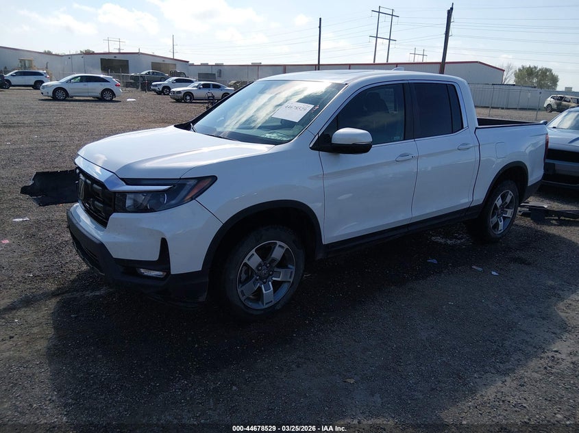 2024 Honda Ridgeline VIN 5FPYK3F53RB014806 IAAI salvage auction — FRONT END, Wait Title, sold $9,800 on 2026-07-29 (photo 2)
