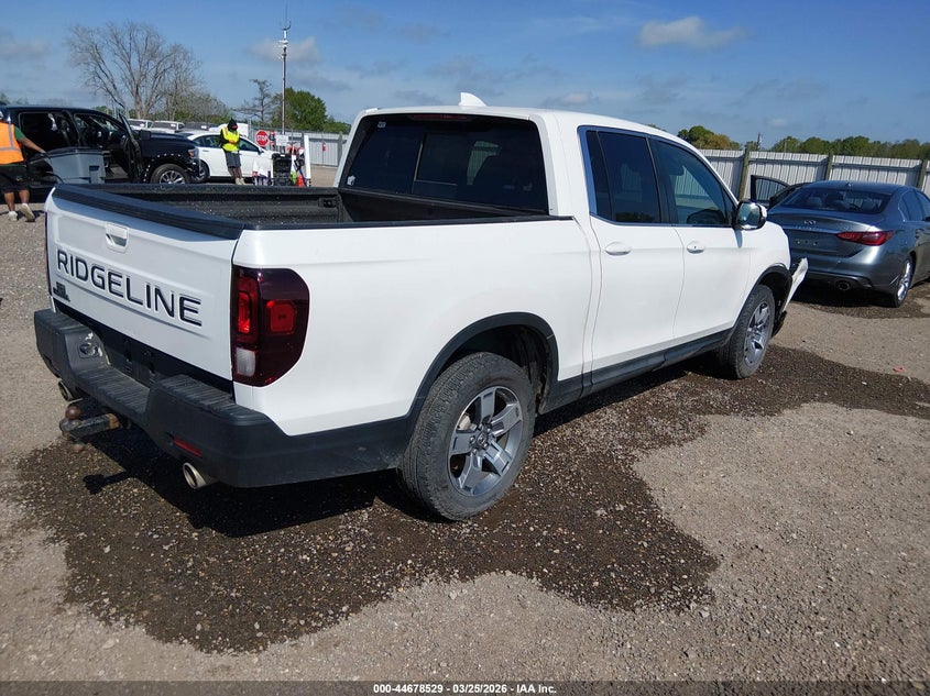 2024 Honda Ridgeline VIN 5FPYK3F53RB014806 IAAI salvage auction — FRONT END, Wait Title, sold $9,800 on 2026-07-29 (photo 4)