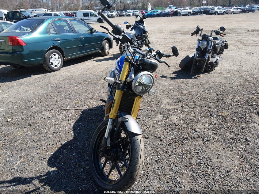 2024 Triumph motorcycle Speed VIN SMTT127Y5RNA12893 IAAI salvage auction — Unknown, Rebuildable (Florida), sold $950 on 2026-07-17 (photo 5)