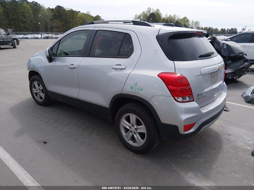 2022 Chevrolet Trax VIN KL7CJPSM5NB567915 IAAI salvage auction — FRONT END, Wait Title, sold $25 on 2026-07-29 (photo 3)