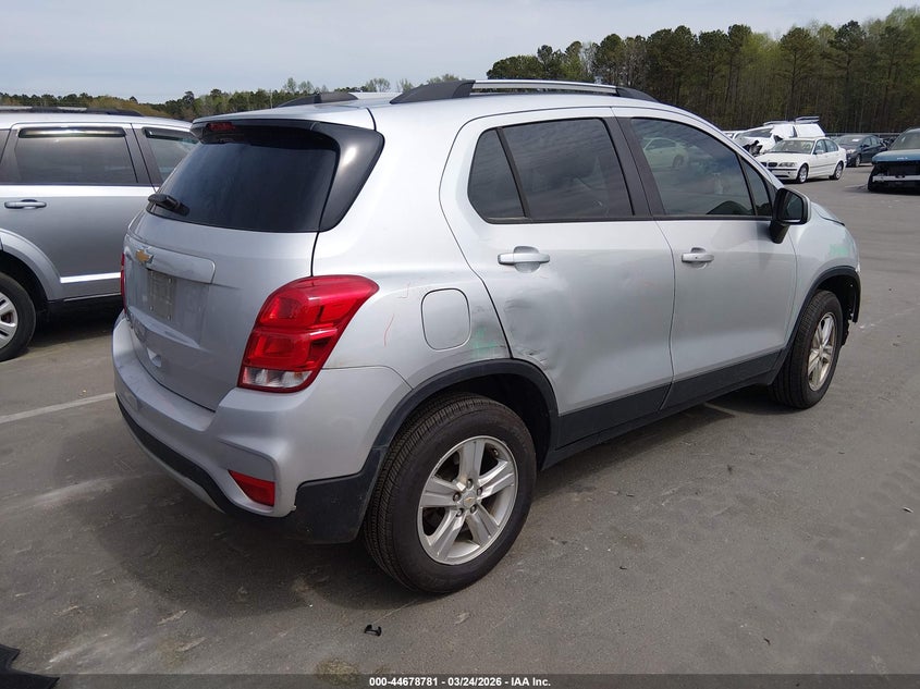 2022 Chevrolet Trax VIN KL7CJPSM5NB567915 IAAI salvage auction — FRONT END, Wait Title, sold $25 on 2026-07-29 (photo 4)