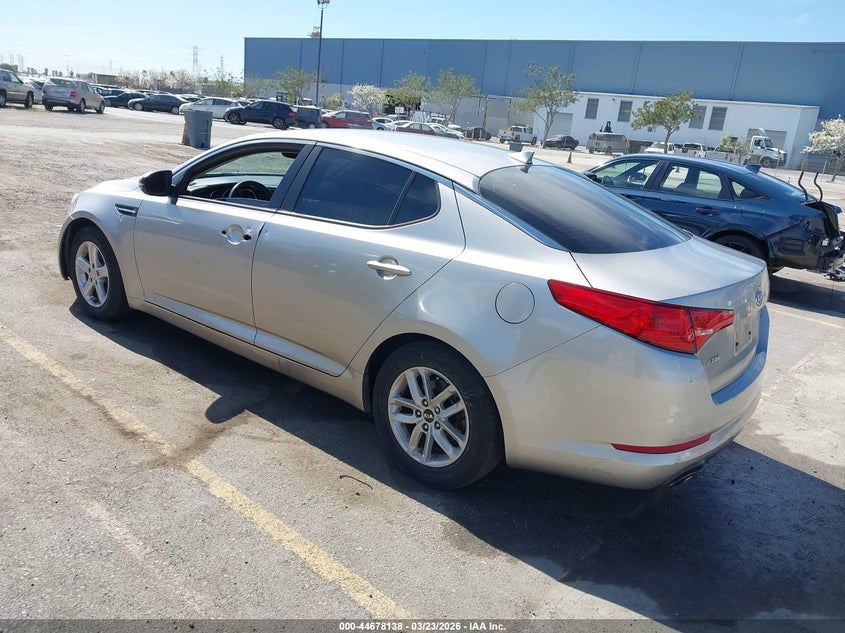 2011 Kia Optima VIN KNAGM4A77B5108124 IAAI salvage auction — FRONT END, Salvage (California), sold $275 on 2026-07-20 (photo 3)