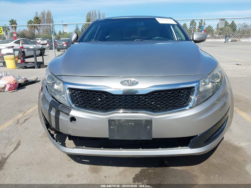 2011 Kia Optima VIN KNAGM4A77B5108124 IAAI salvage auction — FRONT END, Salvage (California), sold $275 on 2026-07-20 (photo 6)