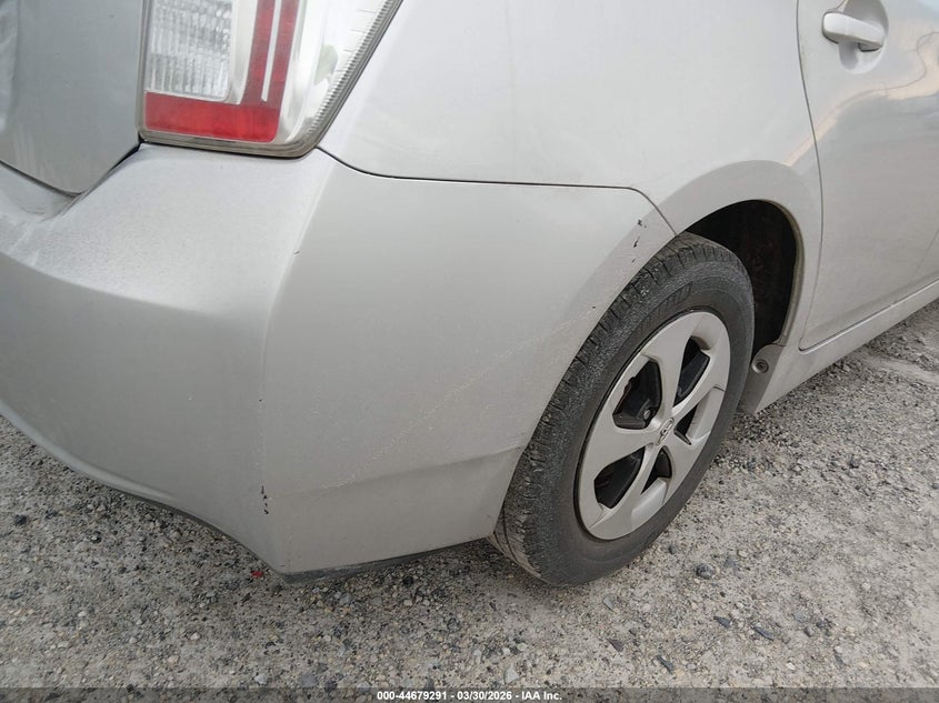 2014 Toyota Prius VIN JTDKN3DU0E0386807 IAAI salvage auction — RIGHT REAR, Salvage (Ohio), sold $1,300 on 2026-07-14 (photo 6)