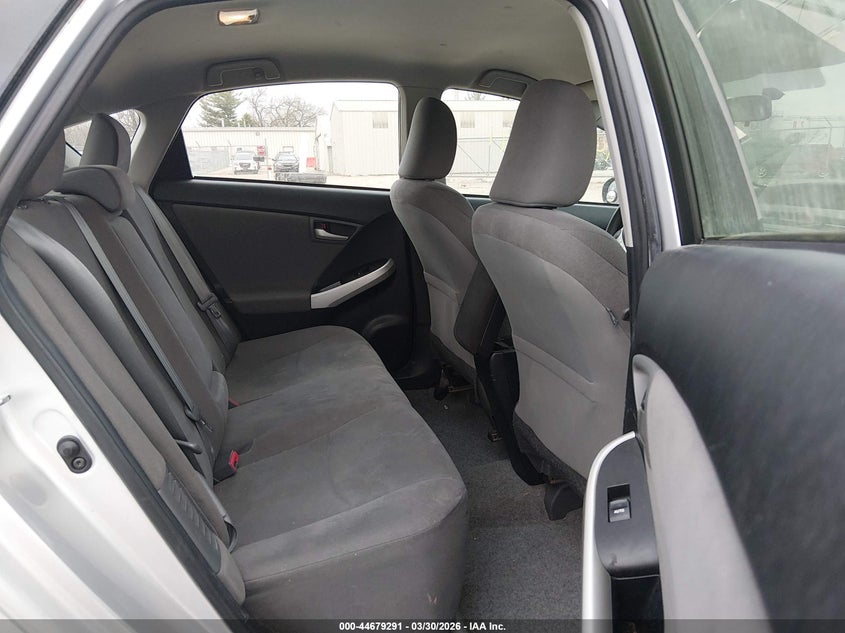 2014 Toyota Prius VIN JTDKN3DU0E0386807 IAAI salvage auction — RIGHT REAR, Salvage (Ohio), sold $1,300 on 2026-07-14 (photo 8)