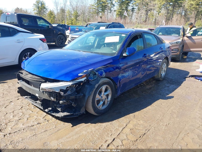 2021 Hyundai Elantra VIN KMHLL4AG5MU127585 IAAI salvage auction — FRONT END, Wait Title, sold $1,500 on 2026-07-24 (photo 2)