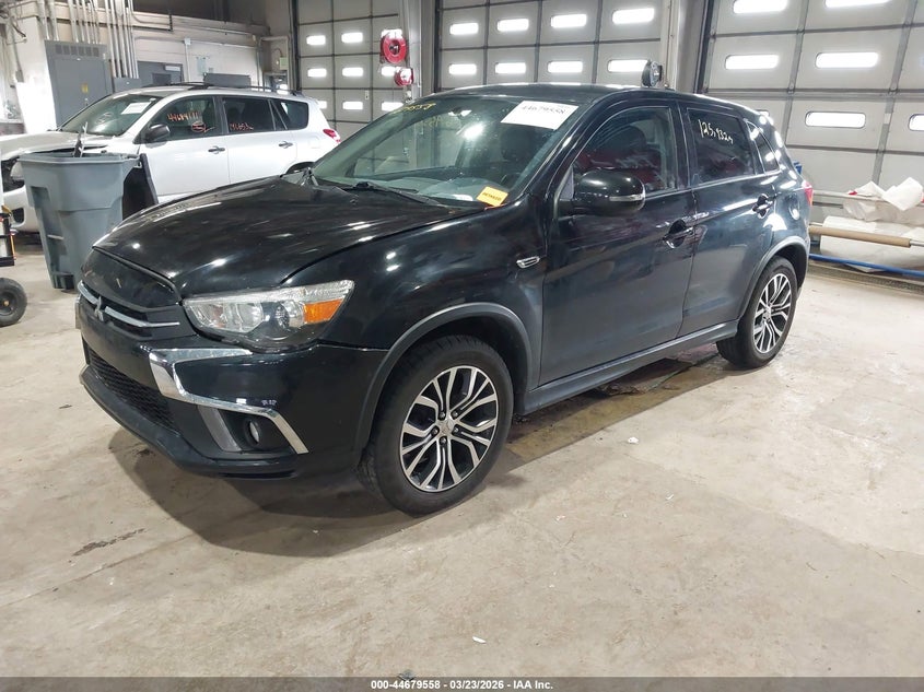 2018 Mitsubishi Outlander VIN JA4AP3AW5JZ036827 IAAI salvage auction — REAR END, Salvage Title, sold $2,050 on 2026-07-18 (photo 2)