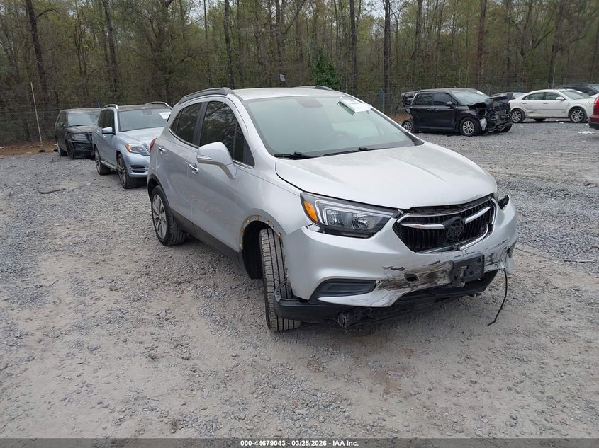 2019 Buick Encore VIN KL4CJASB1KB709035 IAAI salvage auction — FRONT END, Salvage (South Carolina), sold $1,100 on 2026-07-28 (photo 1)