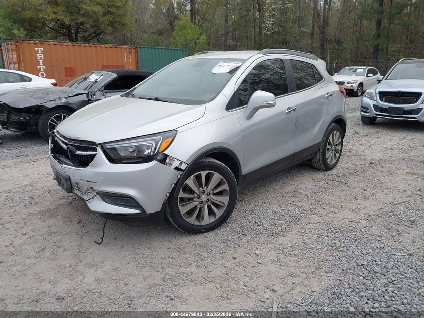 2019 Buick Encore VIN KL4CJASB1KB709035 IAAI salvage auction — FRONT END, Salvage (South Carolina), sold $1,100 on 2026-07-28 (photo 2)