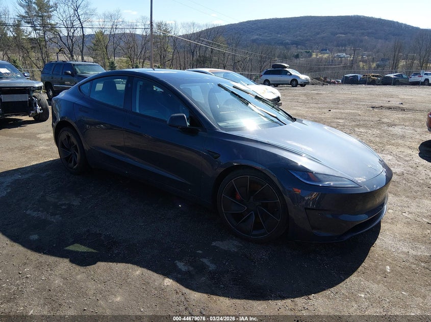 2024 Tesla Model 3 VIN 5YJ3E1ET2RF824605 IAAI salvage auction — LEFT FRONT, Wait Title, sold $17,700 on 2026-07-24 (photo 1)