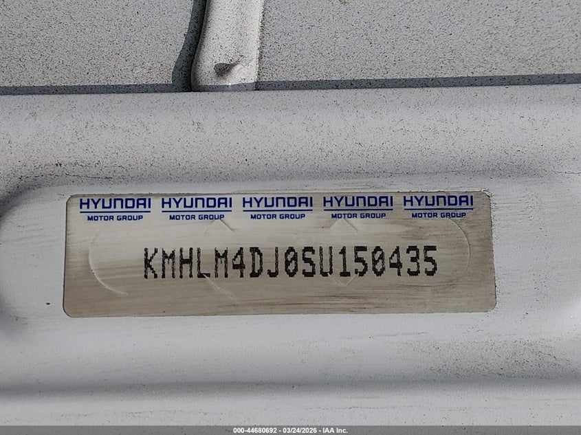 2025 Hyundai Elantra VIN KMHLM4DJ0SU150435 IAAI salvage auction — ROLLOVER, Wait Title, sold $875 on 2026-07-06 (photo 9)