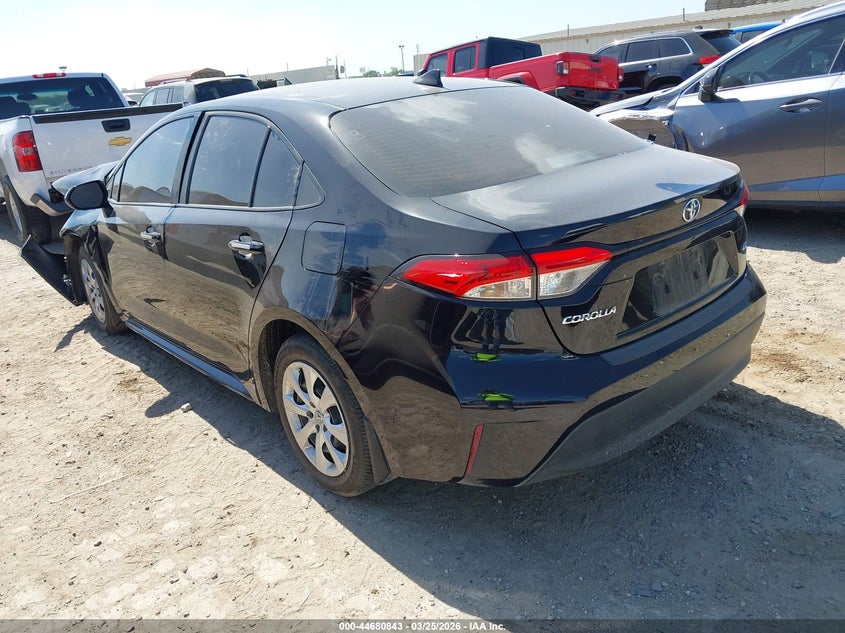 2025 Toyota Corolla VIN 5YFB4MDE6SP256887 IAAI salvage auction — FRONT END, Salvage (Texas), sold $4,100 on 2026-07-13 (photo 3)