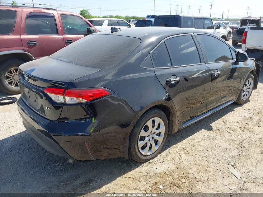 2025 Toyota Corolla VIN 5YFB4MDE6SP256887 IAAI salvage auction — FRONT END, Salvage (Texas), sold $4,100 on 2026-07-13 (photo 4)