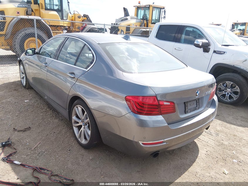 2014 BMW 5er VIN WBA5B1C50ED478851 IAAI salvage auction — FRONT END, Wait Title, sold $650 on 2026-07-28 (photo 3)