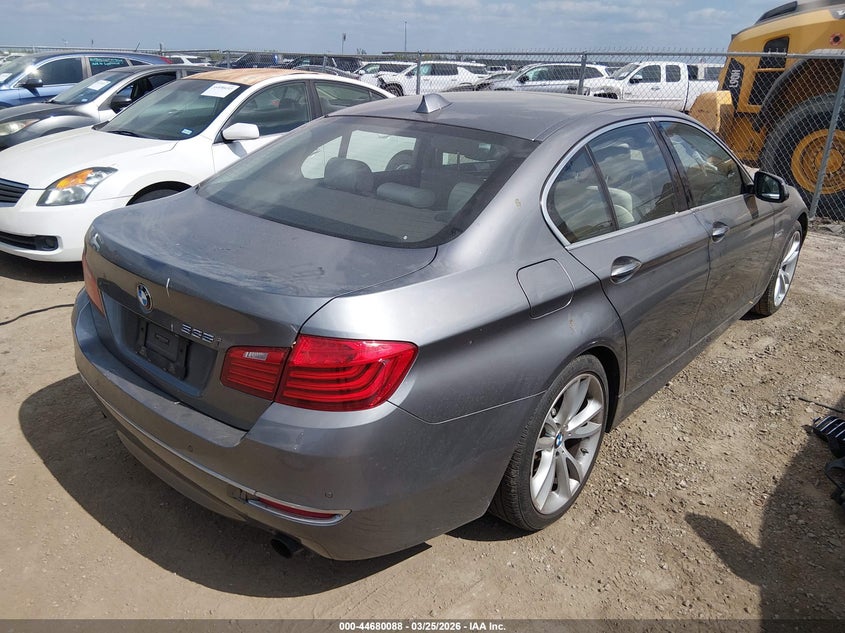 2014 BMW 5er VIN WBA5B1C50ED478851 IAAI salvage auction — FRONT END, Wait Title, sold $650 on 2026-07-28 (photo 4)
