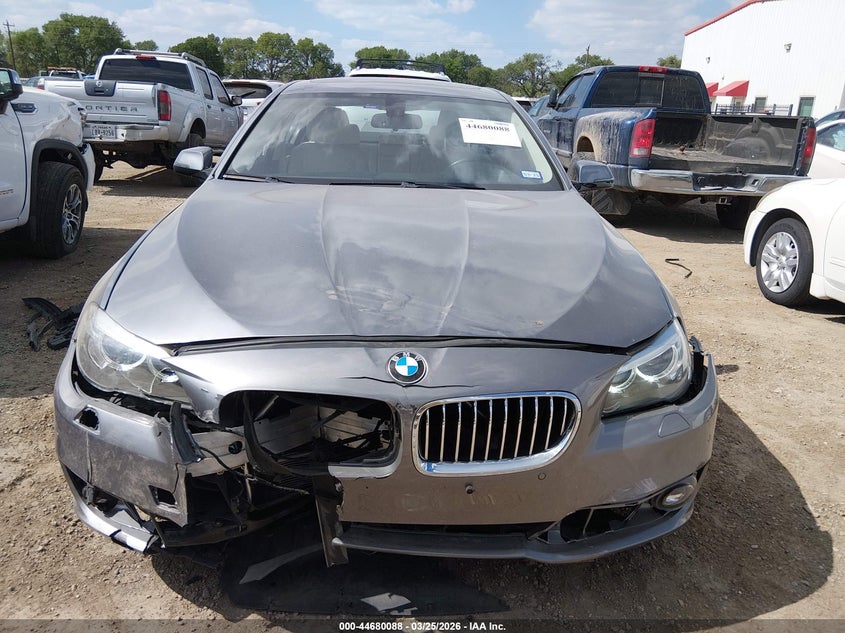2014 BMW 5er VIN WBA5B1C50ED478851 IAAI salvage auction — FRONT END, Wait Title, sold $650 on 2026-07-28 (photo 6)