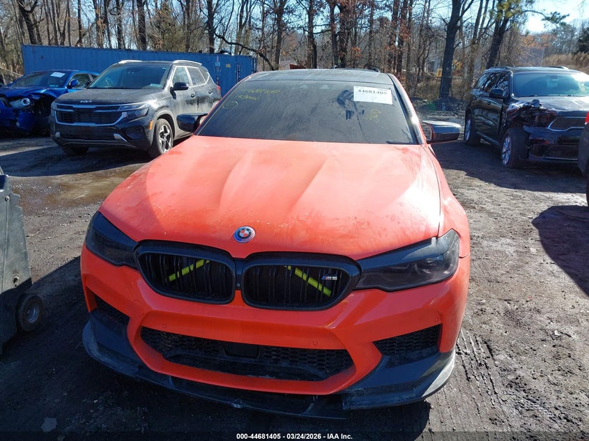 2018 BMW M5 VIN WBSJF0C57JB283411 IAAI salvage auction — Undercarriage, Mv-907A (New York), sold $19,150 on 2026-05-04 (photo 6)