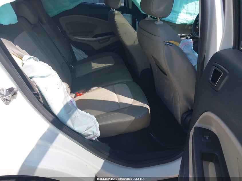 2021 Ford Ecosport VIN MAJ3S2GE2MC407896 IAAI salvage auction — SIDE, Wait Title, sold $1,200 on 2026-07-16 (photo 8)