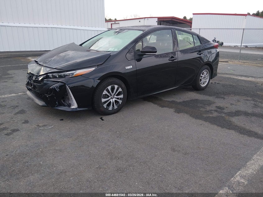 2021 Toyota Prius VIN JTDKAMFP5M3181702 IAAI salvage auction — FRONT END, Wait Title, sold $10,850 on 2026-07-16 (photo 2)