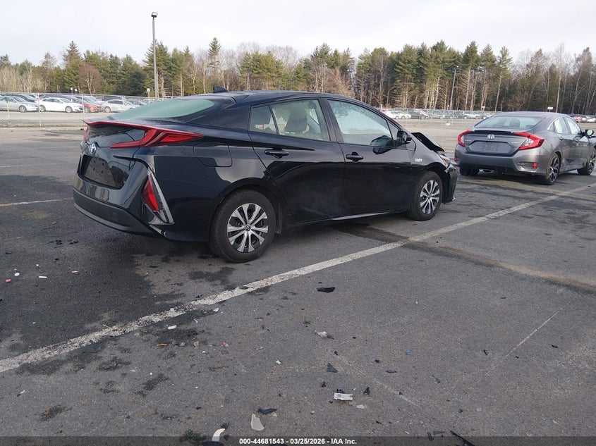 2021 Toyota Prius VIN JTDKAMFP5M3181702 IAAI salvage auction — FRONT END, Wait Title, sold $10,850 on 2026-07-16 (photo 4)