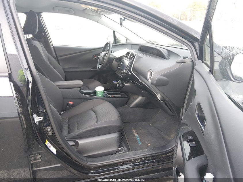2021 Toyota Prius VIN JTDKAMFP5M3181702 IAAI salvage auction — FRONT END, Wait Title, sold $10,850 on 2026-07-16 (photo 5)