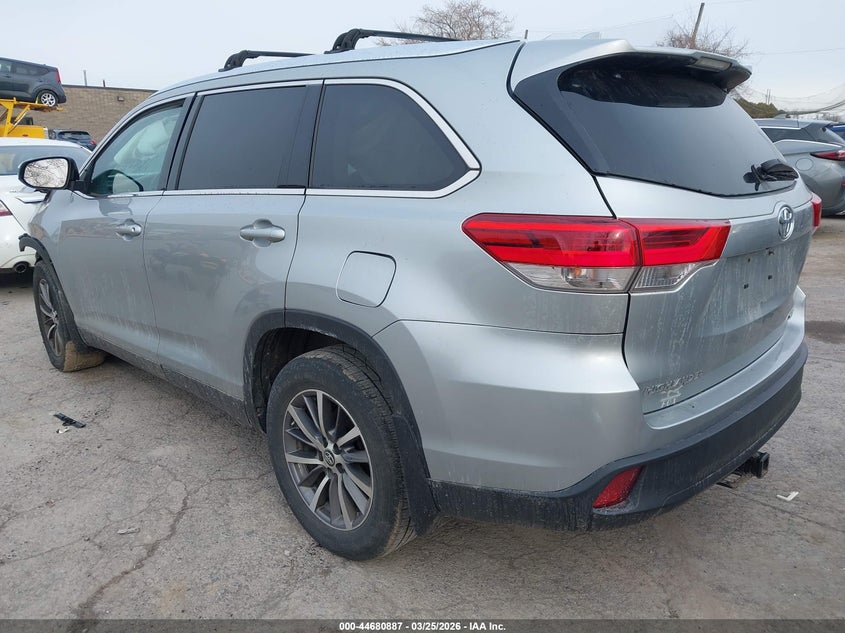 2019 Toyota Highlander VIN 5TDJZRFH4KS590151 IAAI salvage auction — FRONT END, Wait Title, sold $3,000 on 2026-07-23 (photo 3)