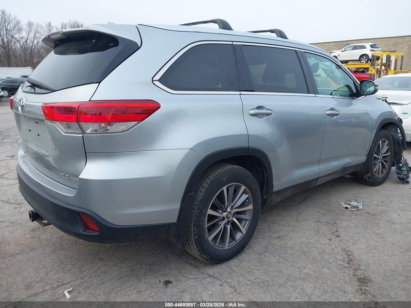 2019 Toyota Highlander VIN 5TDJZRFH4KS590151 IAAI salvage auction — FRONT END, Wait Title, sold $3,000 on 2026-07-23 (photo 4)